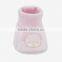 Wholesale Baby Product Lovely Beer Embroidered Organic Cotton Fancy Baby Sock