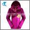 fashion waterproof hiking wear China women outdoor 3 in 1 jacket