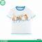2017 Custom printing unisex baby boy clothes t shirt kids clothing