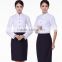 Women formal airline stewardess uniform Ladies Air Hostess short sleeve skirt flight attendant uniforms