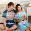 2015 hot sale lovely couple pajamas