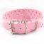 PU pet collar three rows of diamond dog necklace exquisite diamond dog belt