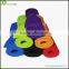Natural rubber PUC fitness mat yoga mat comfortable pvc organic yoga mat custom label