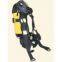 SCBA positive pressure breathing apparatus