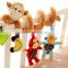 Multifunctional car/bed/crib hanging bell rattles educational baby girls toys M5041504