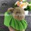 Hand Knitted Fur Pom Poms Fashion Wholesale Moccasins Cheap Soft Baby Shoes Booties