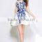 2017 NEW Hand plum Temperament sleeveless bodycon dress