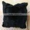 SJ009-01 Rabbit Fur Pillow Cushion Wholesale