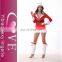 Stylishly Sexy Christmas Snow Girl Costume Wholesale Christmas Santarina Costume Newest Design Cute Christmas Costumes
