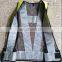 Reflective Safety Vest for Running Jogging Black Mesh