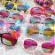 Fashion princess bowknot cartoon sunglasses Glasses Eyeglasses eyeware anti UV 400 for kids girls child