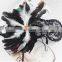 charming black lace feather princess mardi gras party stick masks