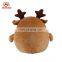 factory wholesale plush egg-shaped soft deer toy for christmas day