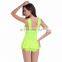 Pretty Double shoulders swimsuit Hot sexy Young girls swimwear