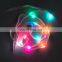 wholesale 9 color custom cool led light up shoelace