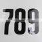 waterproof soccer heat transfer numbers for t-shirt