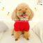 Pet dog Cat red Sugar love heart clothing turtleneck sweater apparel clothes