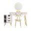 Hot Selling Cheap White Modern Mirror Dresser with Mirror