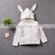 European and American children's custom made rabbit ear sweater Pullover for boys and girls in spring and winter