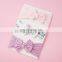 3pcs/set Print Flower Baby Headband Girls Hair Accessories Super Soft Turban Bow Elastic Hair band Baby Princess Kids Headbands