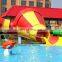 Hot sell Kids amusement water park slide swimming pool fiberglass slide for sale