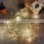 Custom Battery Operated Iron Ring LED String Light For Valentine Wedding Party Decoration