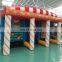 Most Popular Adult Carnival Booth Toss Shooting Games Sale Inflatable 4 In 1 Carnival Game for Party