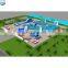 Hot-sale land aqua carnival games/inflatable ground water park