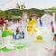 water games equipment aqua slide water park beach water park