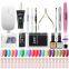 Private label led uv gel polish set 20 colors nails gel with nail tools