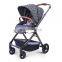 3-in-1 high landscape portable pushchair pram travel baby stroller