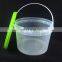 Good quality 1 gallon plastic paint sizes paint cans