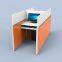 height-adjustable study cubicle partiton anti-noise carrel dividers lifting hidden screen library table office workstation computer desk