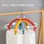 Customized Hot Sale Color Logo Plastic Arc Rainbow Plastic Clothes Hanger