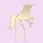 Acrylic Happy Birthday DIY Craft Handmade Cake Mirror Toppers For Baking Party Supplies Cupcake Rods