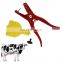ear tag with applicator for cattle cow sheep goat pig livestock animals