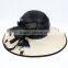 New Arrival Women Sinamay Church Suit Wide Brim Wedding Derby Hat                        
                                                                                Supplier's Choice