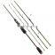 4 Sections  Spinning Fishing Poles 1.8/1.98/2.1m Actions 5-22g Lure Weight carbon carp fishing rod