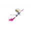 6pcs per set 6cm 8g  Lifelike Bass Salmon Trout Fishing Spinners Kit