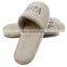 Velvet slipper hotel bathroom slipper airline slipper open toe