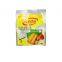 Custom printed meat dry food 3 sides seal frozen food grade nylon plastic packaging vacuum bags