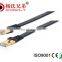 Flat patch cord CAT7 cable with RJ45 Factory  OEM