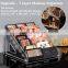 Clear 7-Tier Acrylic Makeup Organizer Large Capacity Cosmetic Storage Box for Eyeshadow Palettes