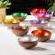Natural Handmade Coconut Shell Lacquer Bowls Coloful Cheap Price from Vietnam
