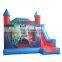 Children new design cartoon boat bouncer white bounce house inflatable castle