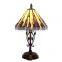 10"W baroque Style rose Glass Table Lamps Tiffany art deco lamp Creative Table Lamps