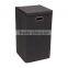 Folding linen laundry hamper Collapsible Clothes Hamper with Magnetic Lid