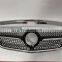 Diamond radiator front bumper grille mesh hood for Mercedes V class W447 V260 facelift V260 V250 vito 447