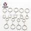 8 shaped Silver Hanger Hooks Cabinet Coat Hat Garments Display Metal Hook