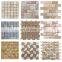 New Manufacturing Luxury Decoration Models Hot Sale Turkish Travertine Mosaic Tumbled from Turkey CEM-T-MOS-01-01